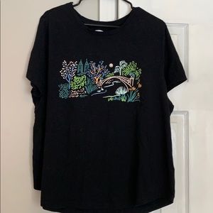 Used Printed Old Navy Top